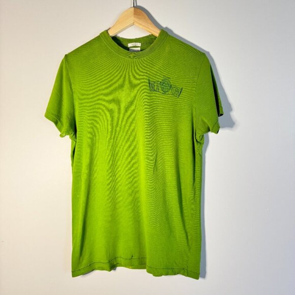 Men’s Abercrombie & Fitch Green New York Y2K Graphic Muscle Tee Size M